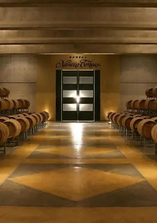 Las barricas en la industria del vino.