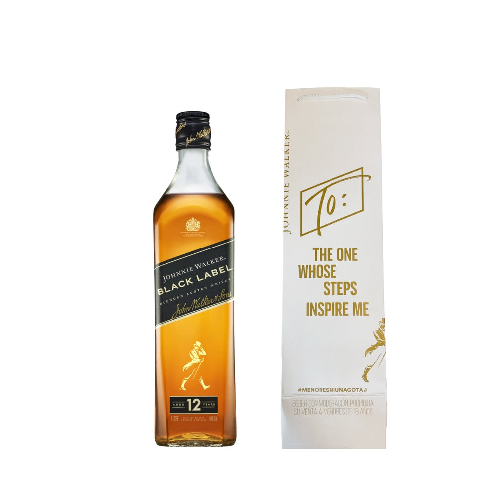 Johnnie Walker Black Label + Bolsa