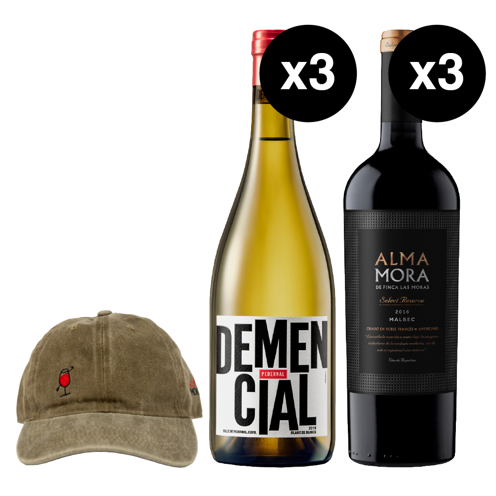 Demencial + Alma Mora Reserve + Gorra Finca Las Moras