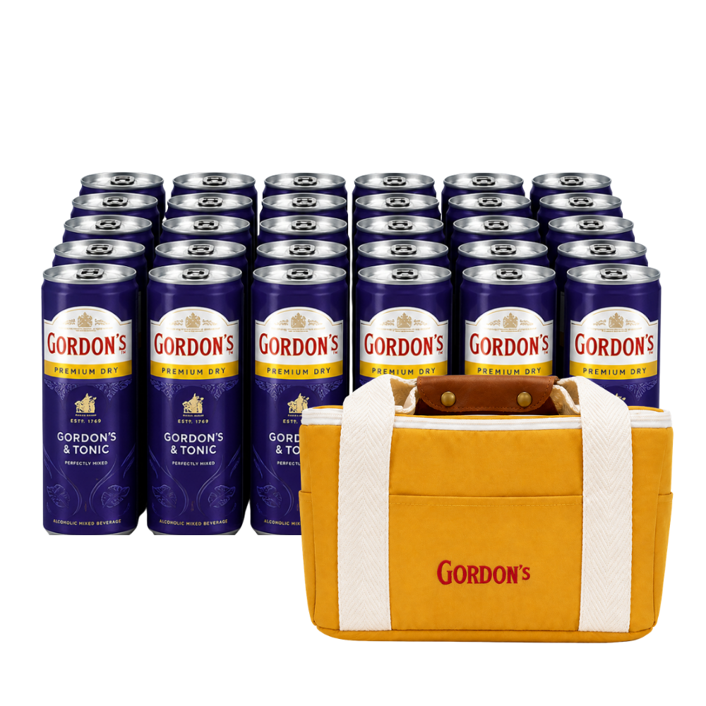 Combo Gordon´s Gin Tonic 473ml x 24 + Cooler