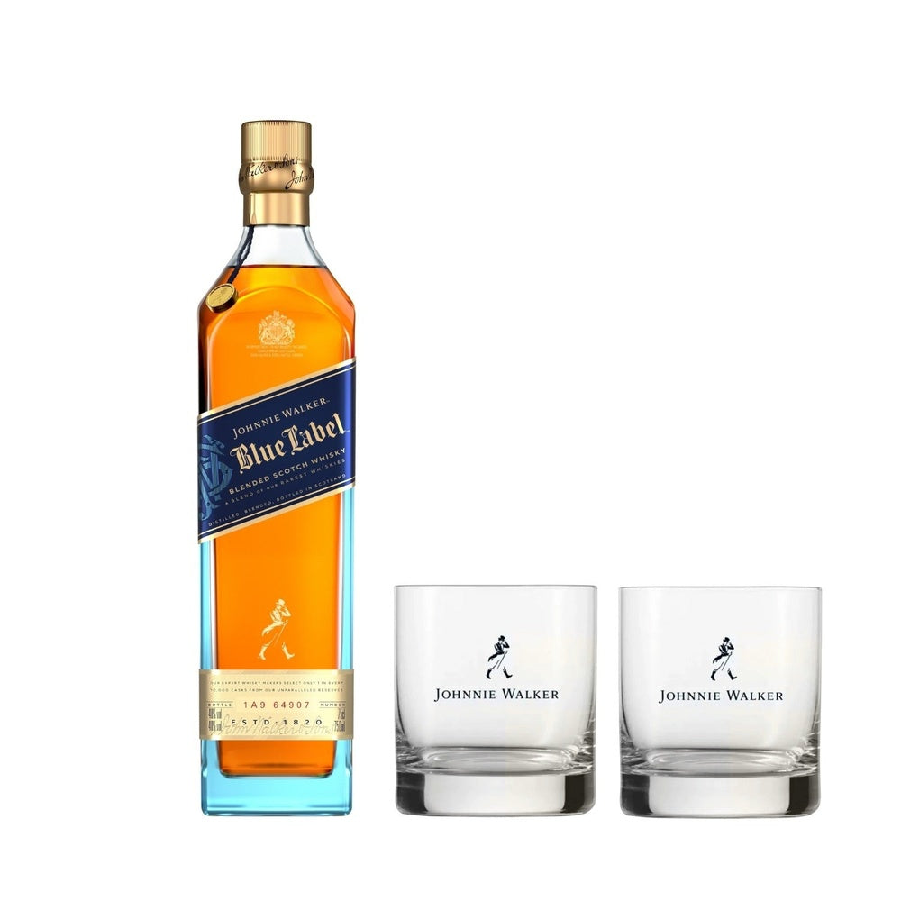Combo Johnnie Walker Blue + Vasos