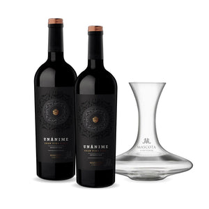 Combo 2 Vinos Unánime Blend + Decantier