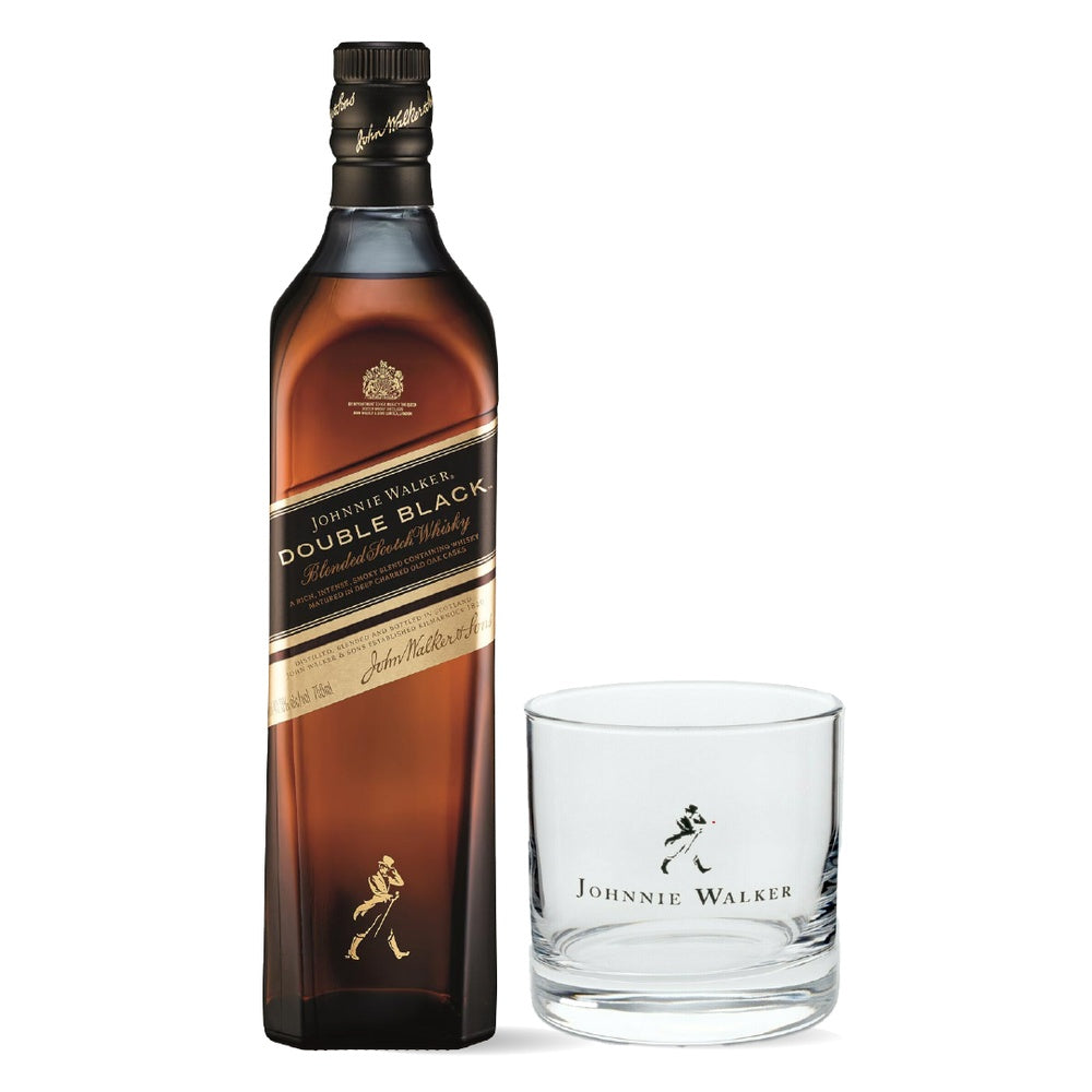 Combo Johnnie Walker Double Black + Vaso